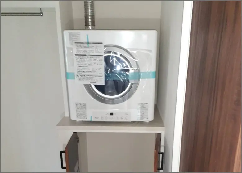 工事の様子：本体設置完了