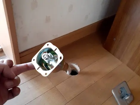 金具の取り付け